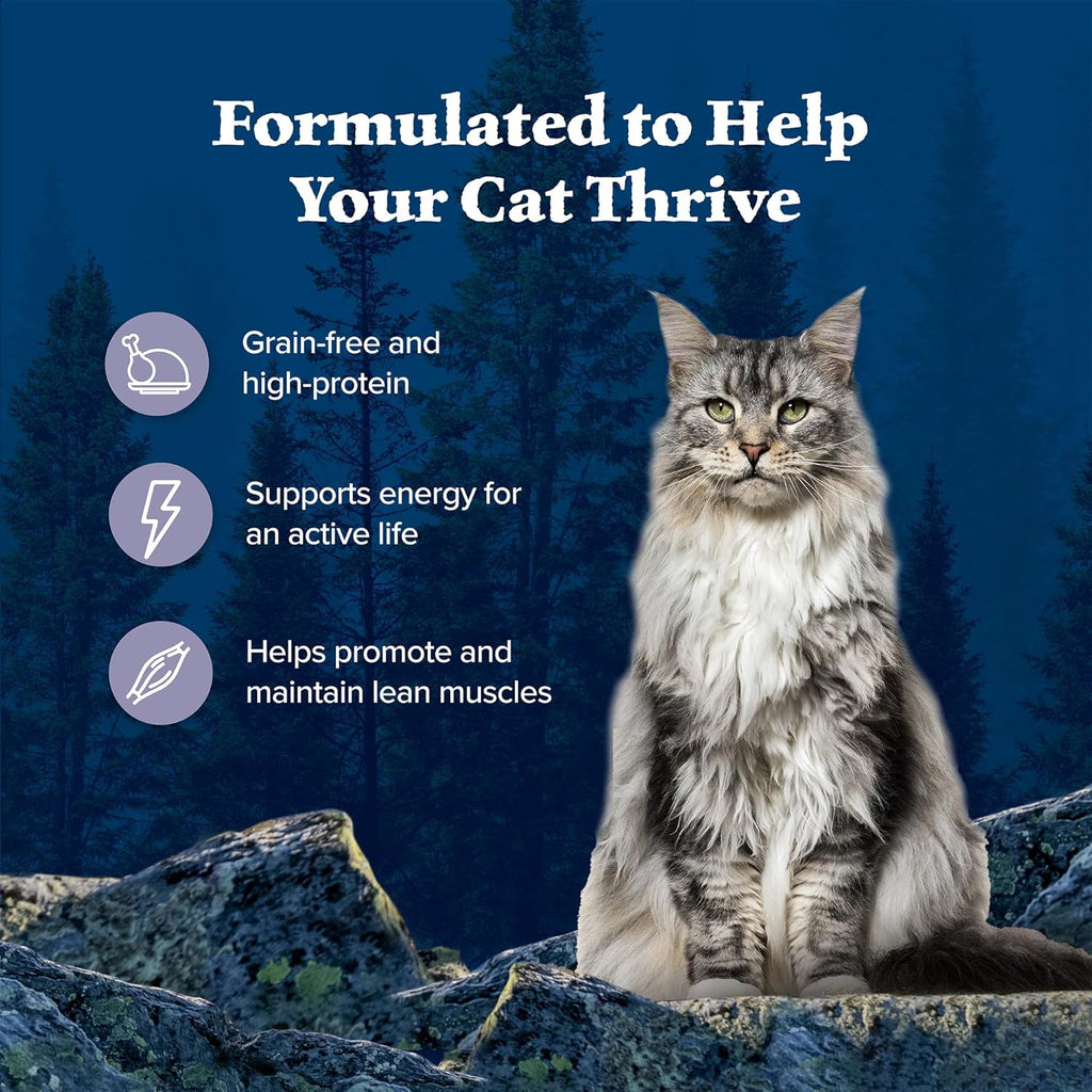 Wilderness High Protein Grain Free, Natural Adult Pate Wet Cat Food