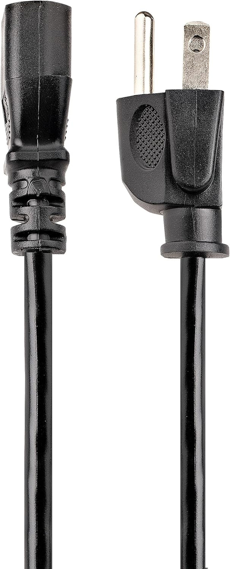 25Ft (7.6M) Computer Power Cord, NEMA 5-15P to C13, 10A 125V, 18AWG, Black Replacement AC Power Cord, Printer Power Cord, PC Power Supply Cable, Monitor Power Cable - UL Listed (PXT10125)
